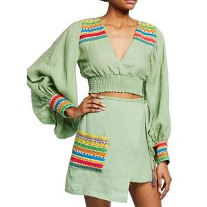 NWT All Things Mochi Cora Top & Ivy Skirt Set